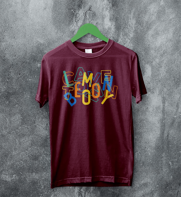 Cavetown Logo T-Shirt Vintage Lemon Boy Shirt Tour Indie Fan Cavetown Tee - Red Maroon - WorldWideShirt