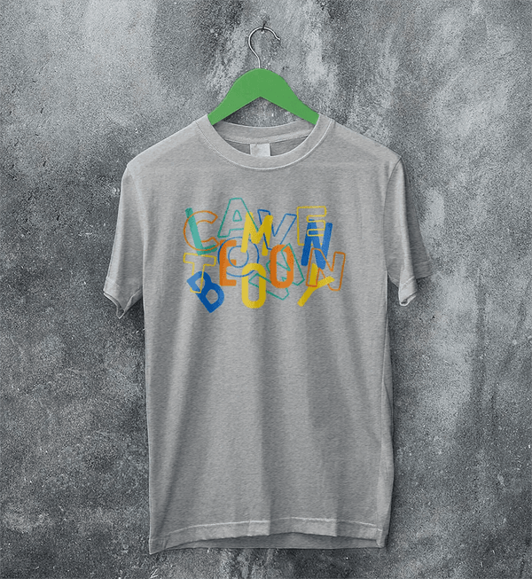 Cavetown Logo T-Shirt Vintage Lemon Boy Shirt Tour Indie Fan Cavetown Tee - Sport Grey - WorldWideShirt