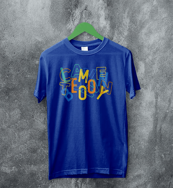 Cavetown Logo T-Shirt Vintage Lemon Boy Shirt Tour Indie Fan Cavetown Tee - Royal Blue - WorldWideShirt