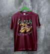 Cavetown No Bark No Bite T-Shirt Album Running with Scissors Cavetown Shirt - Red Maroon - WorldWideShirt