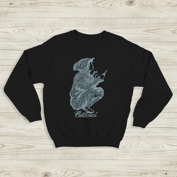 Cavetown Sweatshirt Cute Girl Shirt Indie Rock Music Merch - Black - WorldWideShirt
