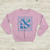 Cavetown Sweatshirt Dark Bat Moon Shirt Indie Rock Cavetown Music Merch - Light Pink - WorldWideShirt