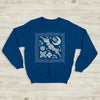 Cavetown Sweatshirt Dark Bat Moon Shirt Indie Rock Cavetown Music Merch - Royal Blue - WorldWideShirt
