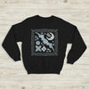 Cavetown Sweatshirt Dark Bat Moon Shirt Indie Rock Cavetown Music Merch - Black - WorldWideShirt