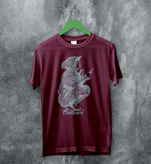 Cavetown T-Shirt Cute Girl Shirt Indie Rock Music Merch - Red Maroon - WorldWideShirt