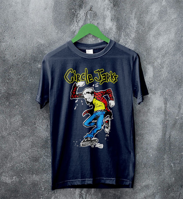 Circle Jerks Graphic Logo T Shirt Circle Jerks Shirt Music Shirt - WorldWideShirt