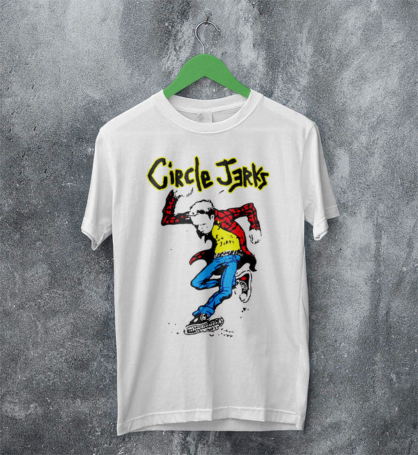 Circle Jerks Graphic Logo T Shirt Circle Jerks Shirt Music Shirt - WorldWideShirt