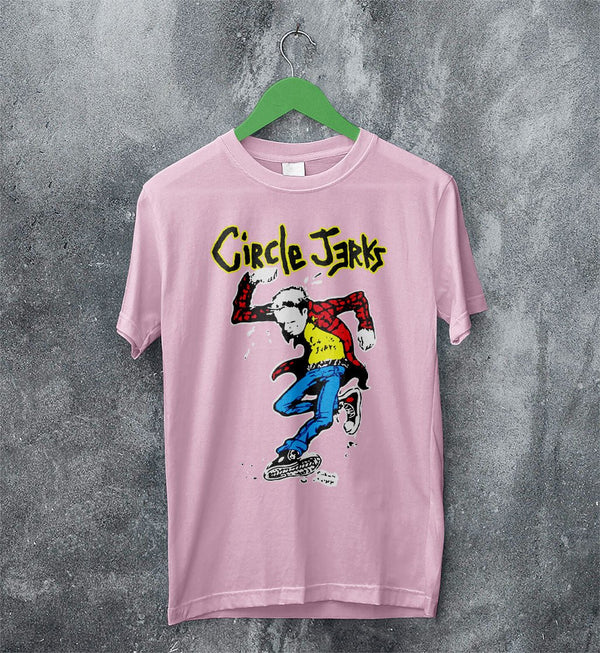 Circle Jerks Graphic Logo T Shirt Circle Jerks Shirt Music Shirt - WorldWideShirt