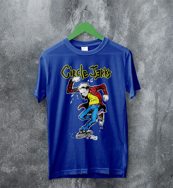 Circle Jerks Graphic Logo T Shirt Circle Jerks Shirt Music Shirt - WorldWideShirt