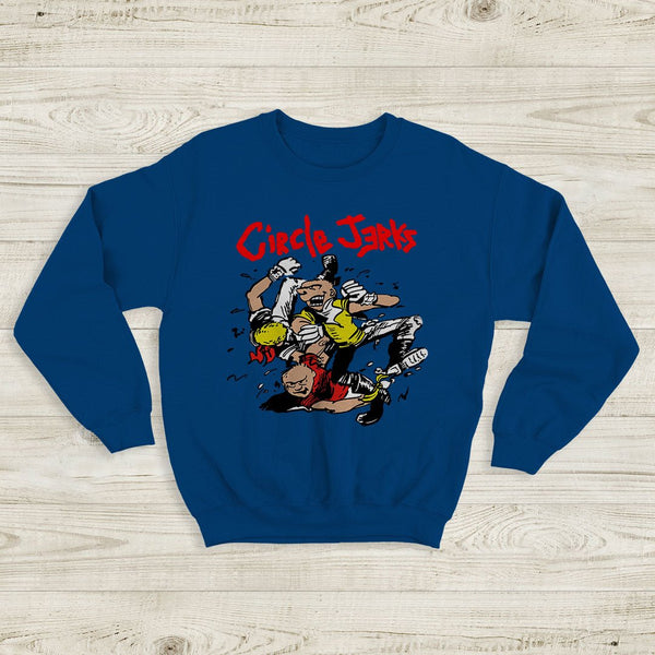 Circle Jerks Thrashers Punk Sweatshirt Circle Jerks Shirt Music Shirt - WorldWideShirt
