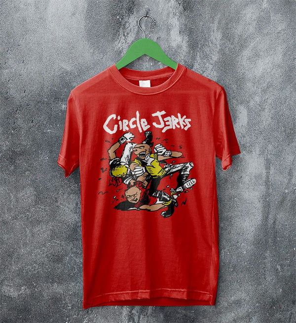 Circle Jerks Thrashers Punk T Shirt Circle Jerks Shirt Music Shirt - WorldWideShirt