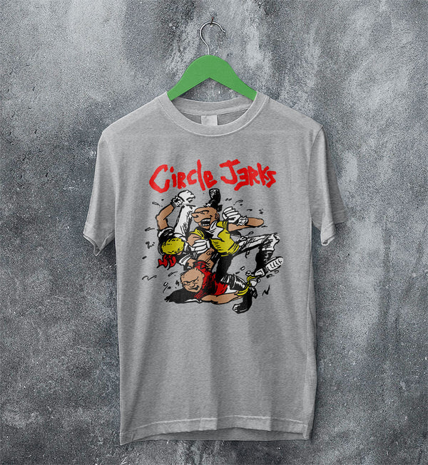 Circle Jerks Thrashers Punk T Shirt Circle Jerks Shirt Music Shirt - WorldWideShirt