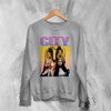 City Girls Bootleg Sweatshirt Hip Hop City Girls Shirt Female Rap Music Crewneck - Sport Grey - WorldWideShirt
