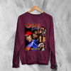 City Girls City On Lock Sweatshirt Hip Hop City Girls Shirt Music Bootleg Crewneck - Red Maroon - WorldWideShirt