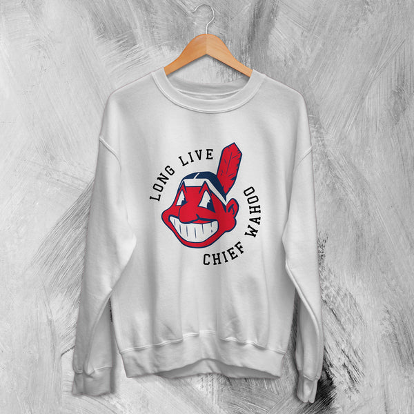 Cleveland Guardians Sweatshirt Long Live Chief Sweater Baseball Team Shirt - WorldWideShirt