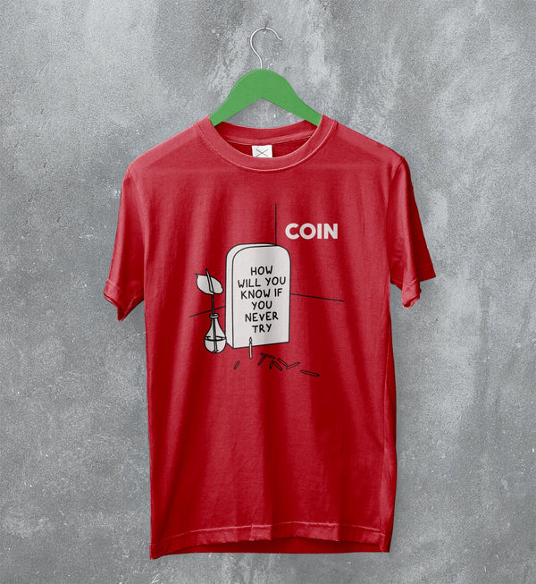 Coin Band T-Shirt How Will You Know Shirt Vintage Album Art - WorldWideShirt