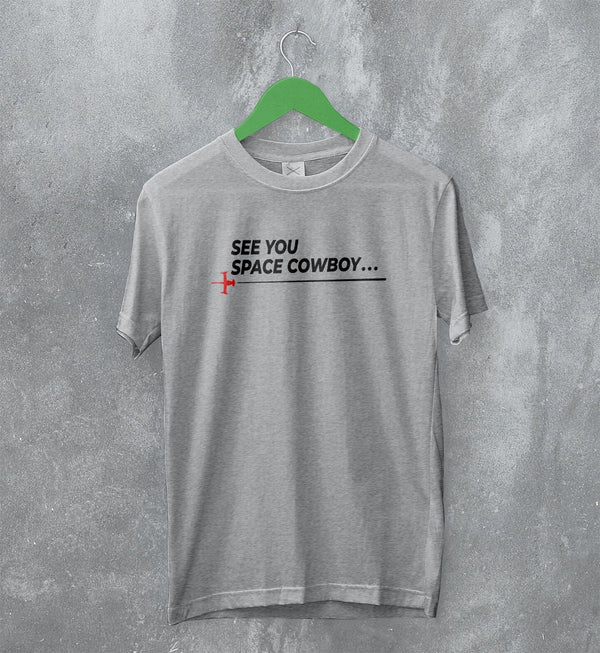 Cowboy Bebop T-Shirt See You Space Cowboy Shirt Vintage Anime - WorldWideShirt