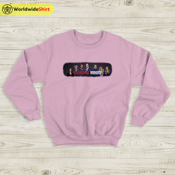 Criminal Minds Cast Poster Sweatshirt Criminal Minds Shirt TV Shirt - WorldWideShirt