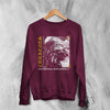 Currents Album Sweatshirt The Way is Ends Currents Shirt Metalcore Band Crewneck - Red Maroon - WorldWideShirt