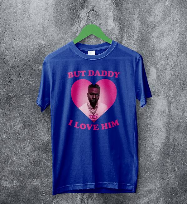 DaBaby Lover T-Shirt HipHop Love DaBaby Shirt Baby Rapper Music Tee - Royal Blue - WorldWideShirt