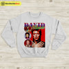 David Bowie Vintage 90's Sweatshirt David Bowie Shirt Music Shirt - WorldWideShirt