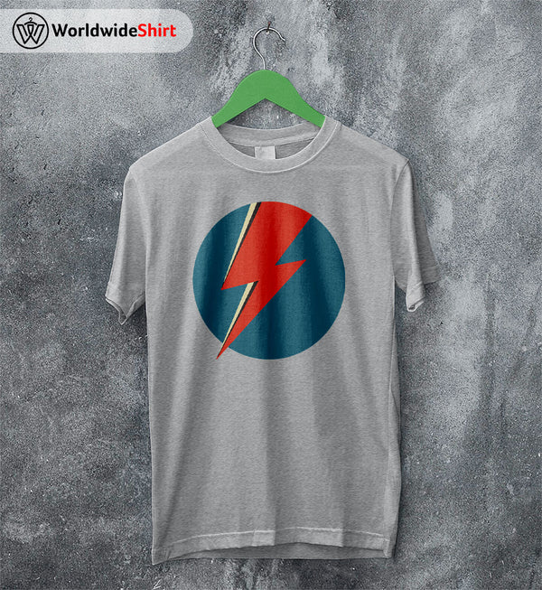 David Bowie Ziggy Stardust T Shirt David Bowie Shirt Music Shirt - WorldWideShirt