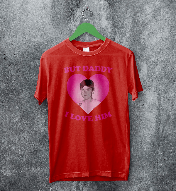 Declan McKenna Lover T-Shirt Rock Love Declan McKenna Shirt Rock Music Fans Tee - Red - WorldWideShirt