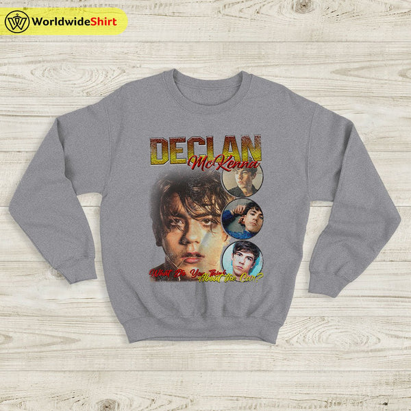 Declan McKenna Vintage 90's Sweatshirt Declan McKenna Shirt - WorldWideShirt