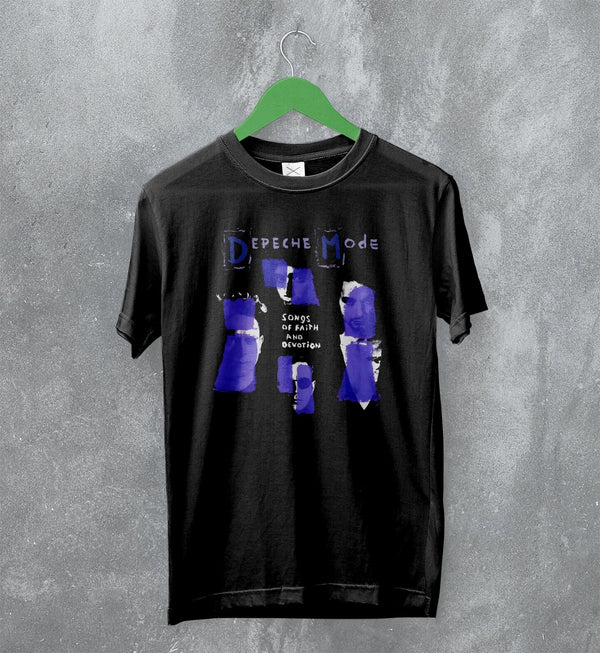 Depeche Mode T-Shirt Songs Of Faith and Devotion Shirt Electronic Music Merch - WorldWideShirt