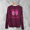 Dermot Kennedy Lover Sweatshirt Pop Love Dermot Kennedy Shirt Irish Singer Crewneck - Red Maroon - WorldWideShirt