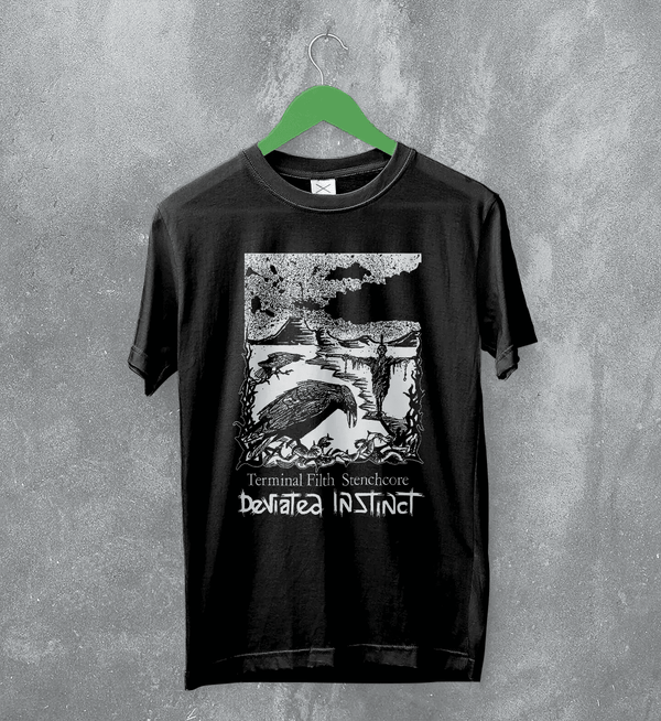 Deviated Instinct Terminal Filth Stenchcore T-Shirt Metal Music Deviated Instinct Shirt - Black - WorldWideShirt