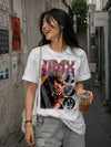 DMX Bootleg T-Shirt Rap Legend DMX Shirt New York Rapper Music Tee - White - WorldWideShirt