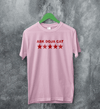 Doja Cat Fans T-Shirt 5 Star Doja Cat Shirt Pop Music Rapper Tee - Light Pink - WorldWideShirt