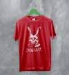Donnie Darko Frank Rabbit T-Shirt Donnie Darko Shirt They Do It Movie Tee - Red - WorldWideShirt