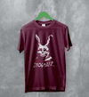 Donnie Darko Frank Rabbit T-Shirt Donnie Darko Shirt They Do It Movie Tee - Red Maroon - WorldWideShirt