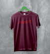Donnie Darko T-Shirt Countdown Time Shirt 28:06:42:12 Donnie Movie Tee - Red Maroon - WorldWideShirt