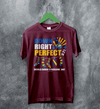 Down Right T-shirt World Down Syndrome Day Shirt Down Syndrome Tee - Red Maroon - WorldWideShirt