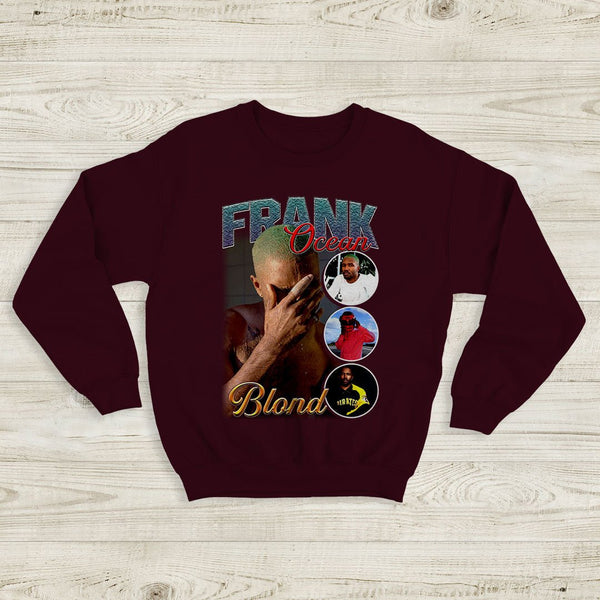 Frank Ocean Shirt Frank Ocean Vintage 90's Sweatshirt Music Shirt - WorldWideShirt
