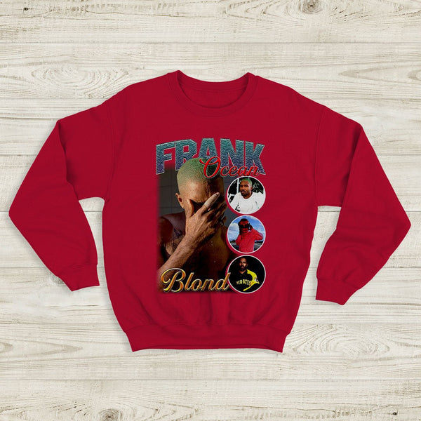 Frank Ocean Shirt Frank Ocean Vintage 90's Sweatshirt Music Shirt - WorldWideShirt