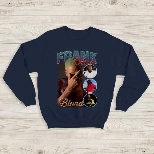 Frank Ocean Shirt Frank Ocean Vintage 90's Sweatshirt Music Shirt - WorldWideShirt