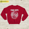 Frank Zappa US Tour 77' Sweatshirt Frank Zappa Shirt Music Shirt - WorldWideShirt