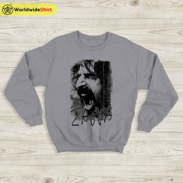 Frank Zappa Vintage Tour Sweatshirt Frank Zappa Shirt Music Shirt - WorldWideShirt