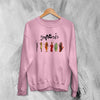 Genesis Album Sweatshirt The Way We Walk Shirt Volume One: The Shorts Crewneck - Light Pink - WorldWideShirt