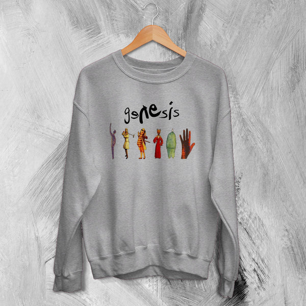 Genesis Album Sweatshirt The Way We Walk Shirt Volume One: The Shorts Crewneck - Sport Grey - WorldWideShirt