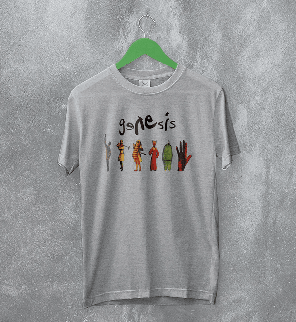 Genesis Album T-Shirt The Way We Walk Shirt Volume One: The Shorts Tee - Sport Grey - WorldWideShirt