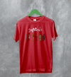 Genesis Album T-Shirt The Way We Walk Shirt Volume One: The Shorts Tee - Red - WorldWideShirt
