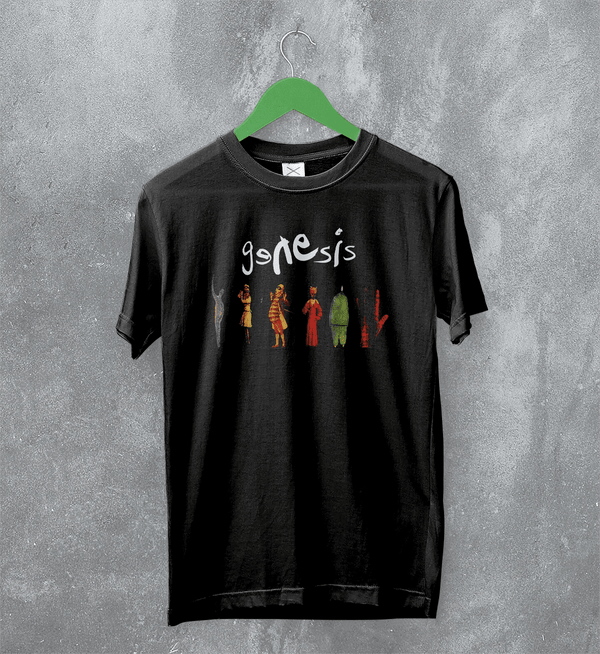 Genesis Album T-Shirt The Way We Walk Shirt Volume One: The Shorts Tee - Black - WorldWideShirt