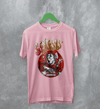 Genesis Band T-Shirt Tour Concert Genesis Shirt Scremo Dinner Tee - Light Pink - WorldWideShirt