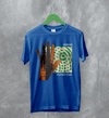 Genesis Invisible Touch T-Shirt Rock Genesis Shirt 90s Album Music Tee - Royal Blue - WorldWideShirt