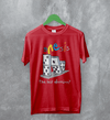 Genesis Tour T-Shirt The Last Domino Genesis Shirt Concert Music Tee - Red - WorldWideShirt